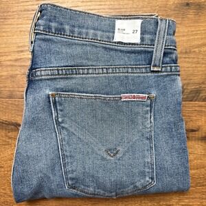 Hudson Blair Jeans Womens 27 High Rise Super Skinny Stretch Blue‎ Denim Ankle
